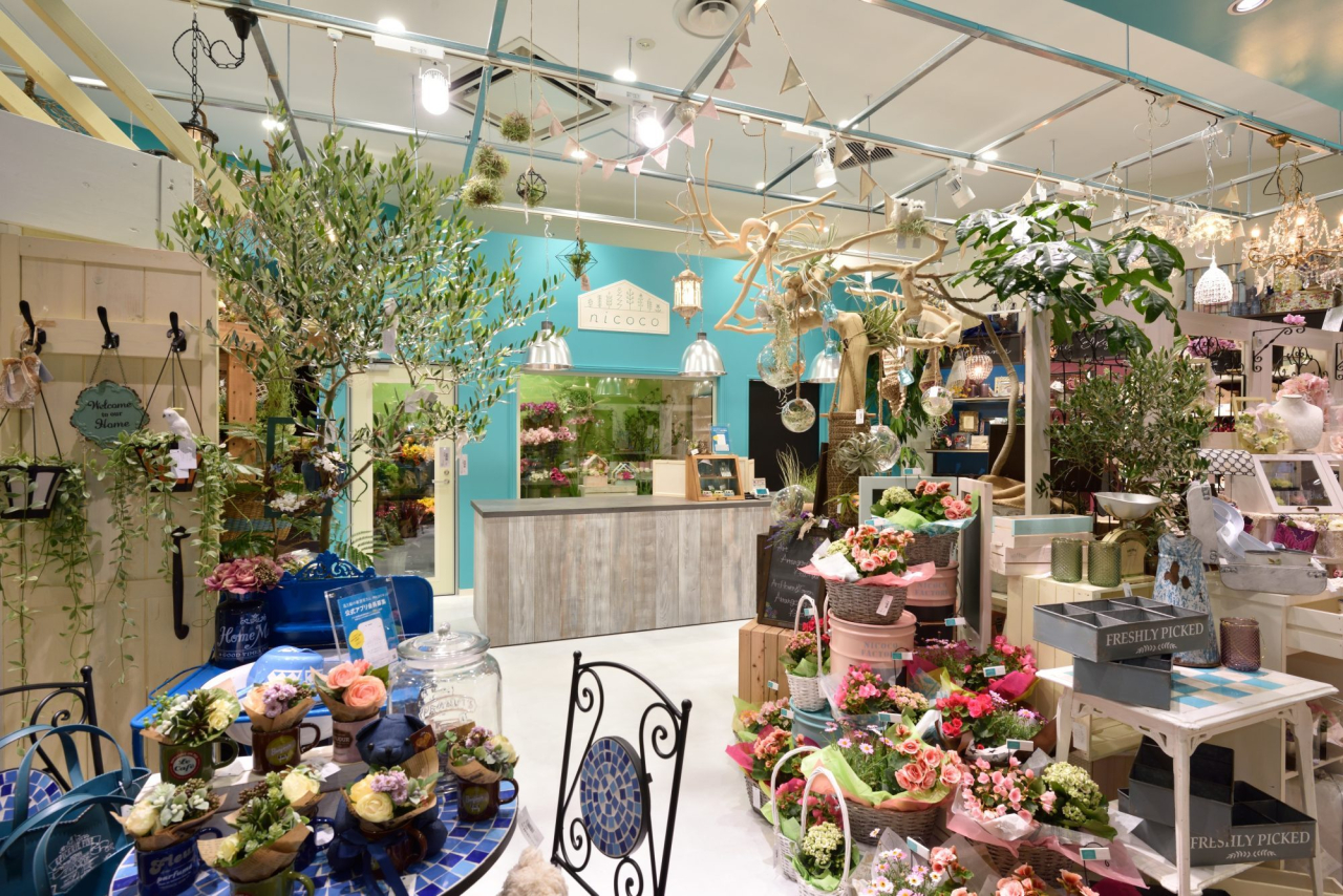 「花と緑の雑貨屋さんnicoco」 　お店のご紹介！！